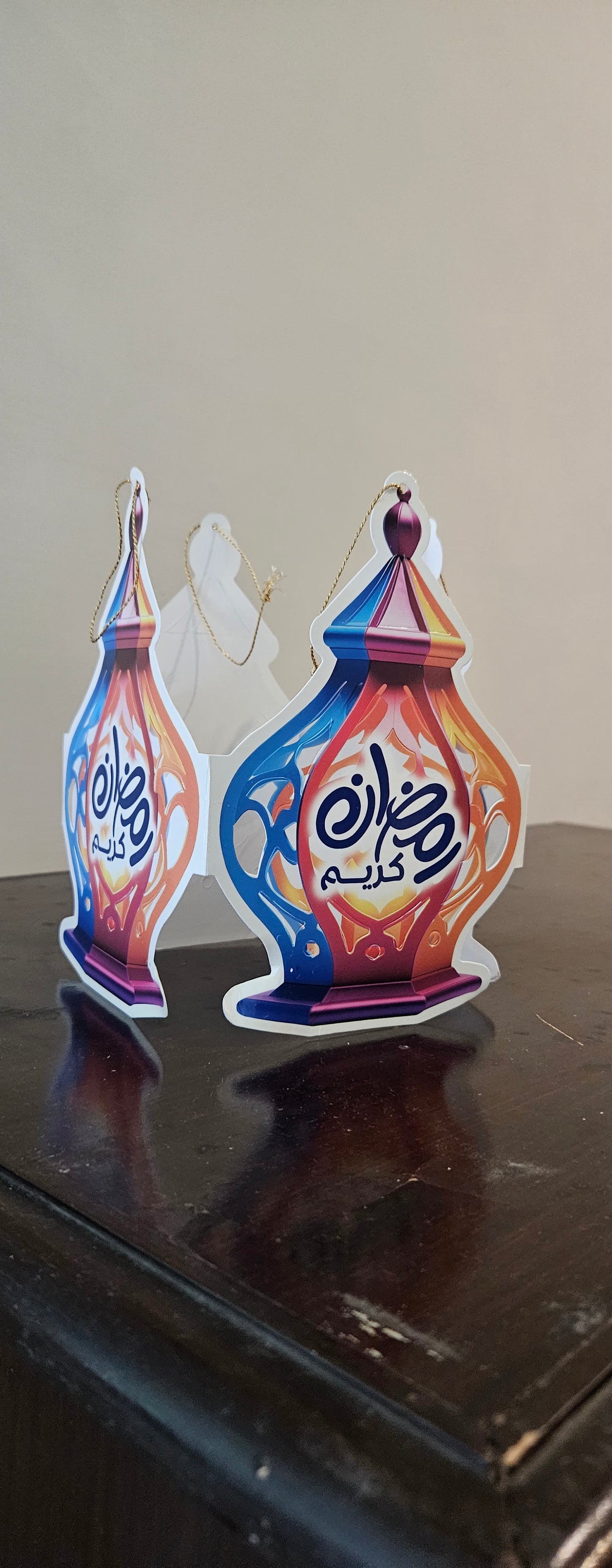 Ramzan Lantern Shaped Hanging Banner