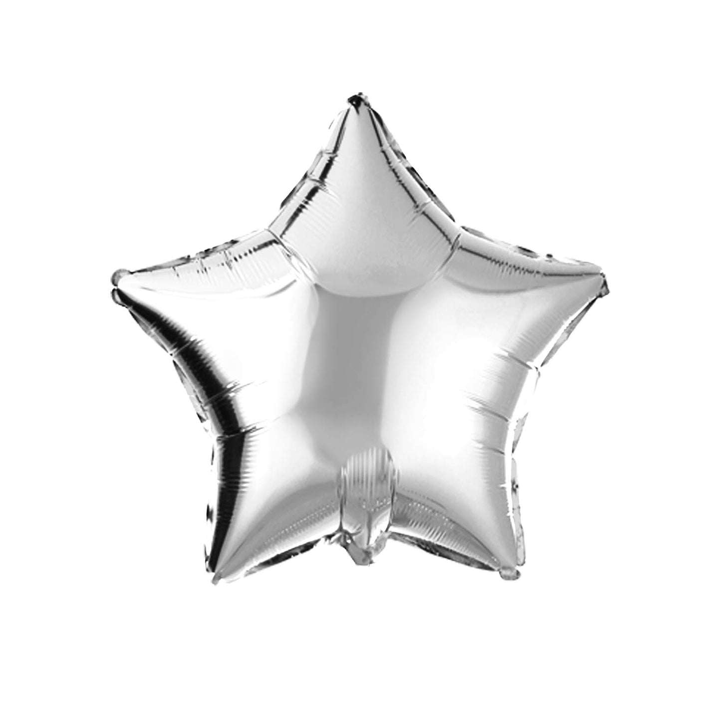Silver Star Shaped Foil Balloon