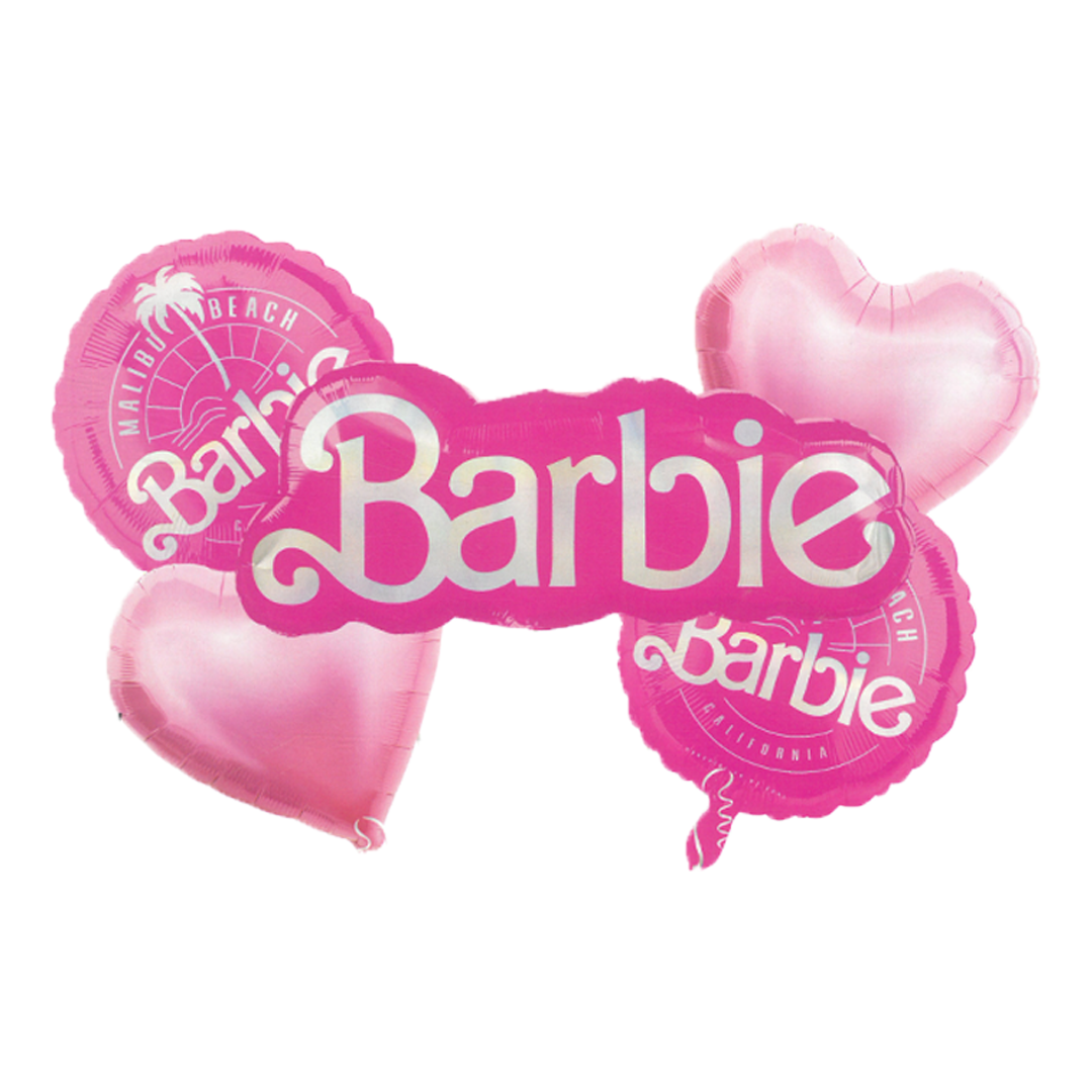 Barbie Theme Foil Balloons