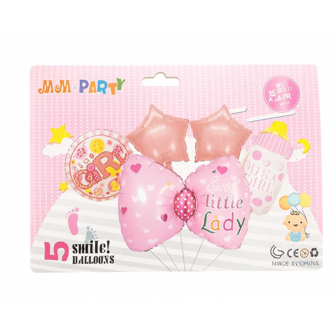 Baby Girl Bow and Feeder Theme