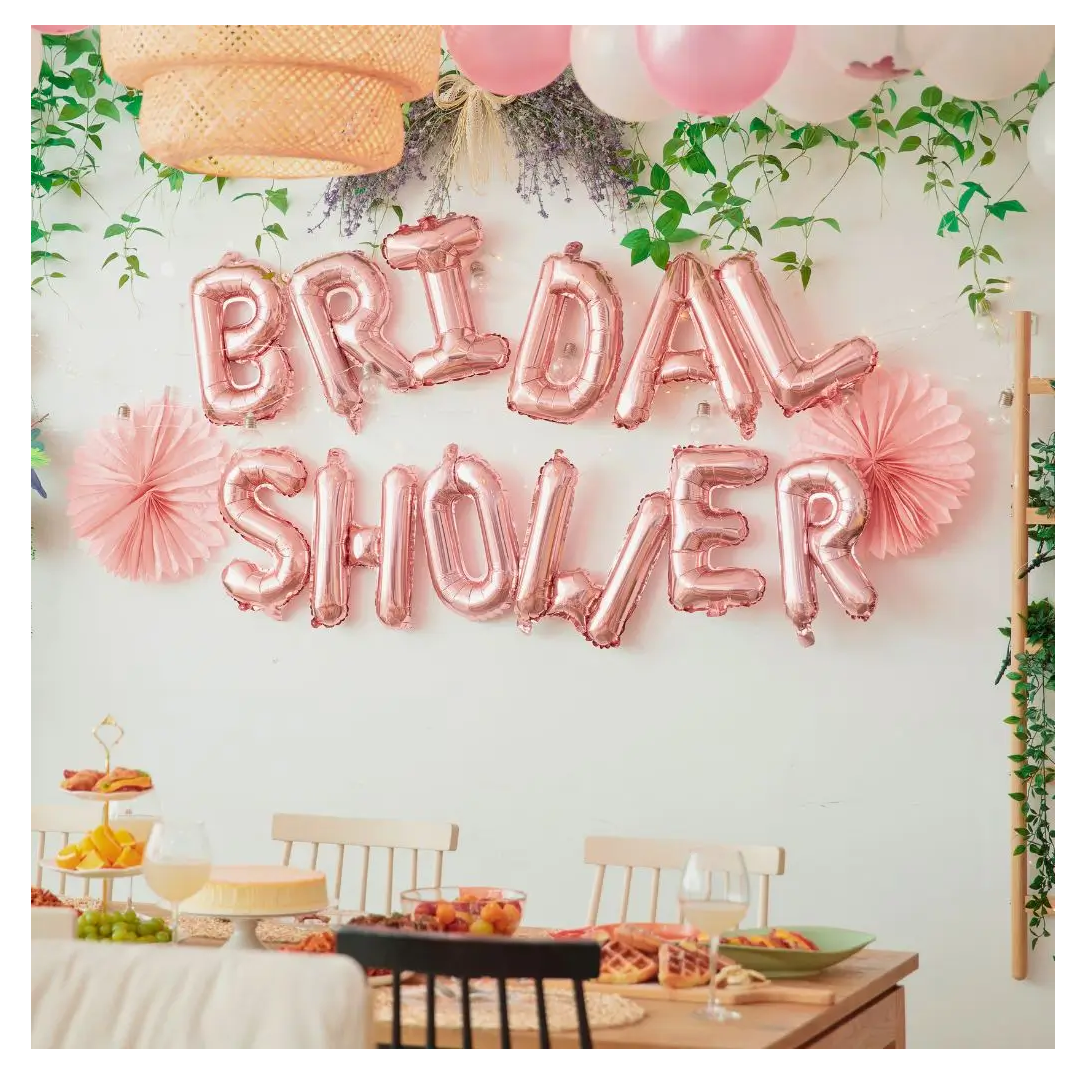 Bridal Shower Foil Balloons