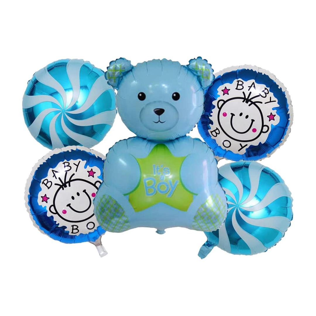 Baby Boy Teddy Bear Theme Set
