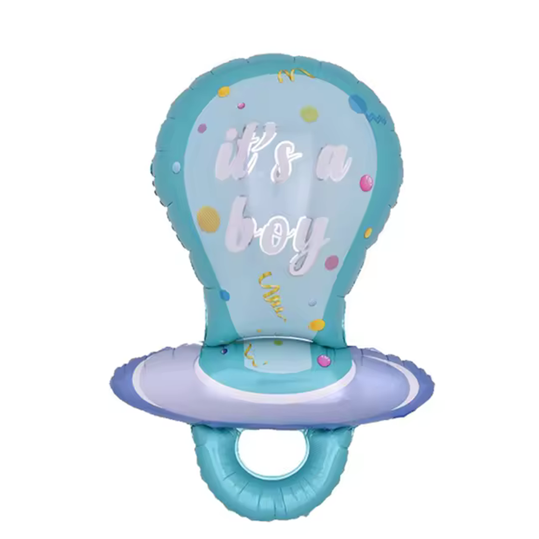 Its A boy Pacifier Foil Balloon