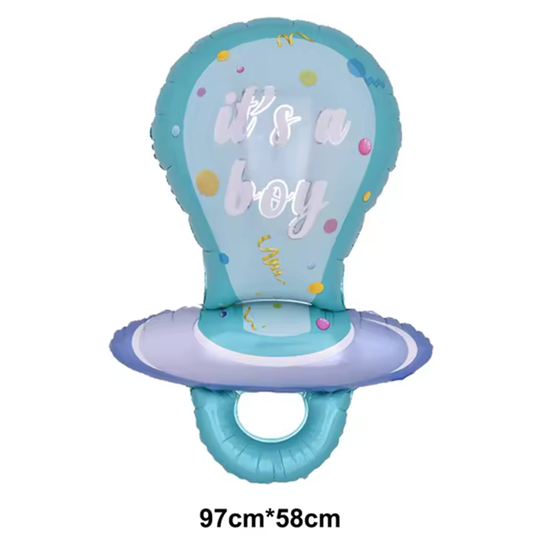 Its A boy Pacifier Foil Balloon
