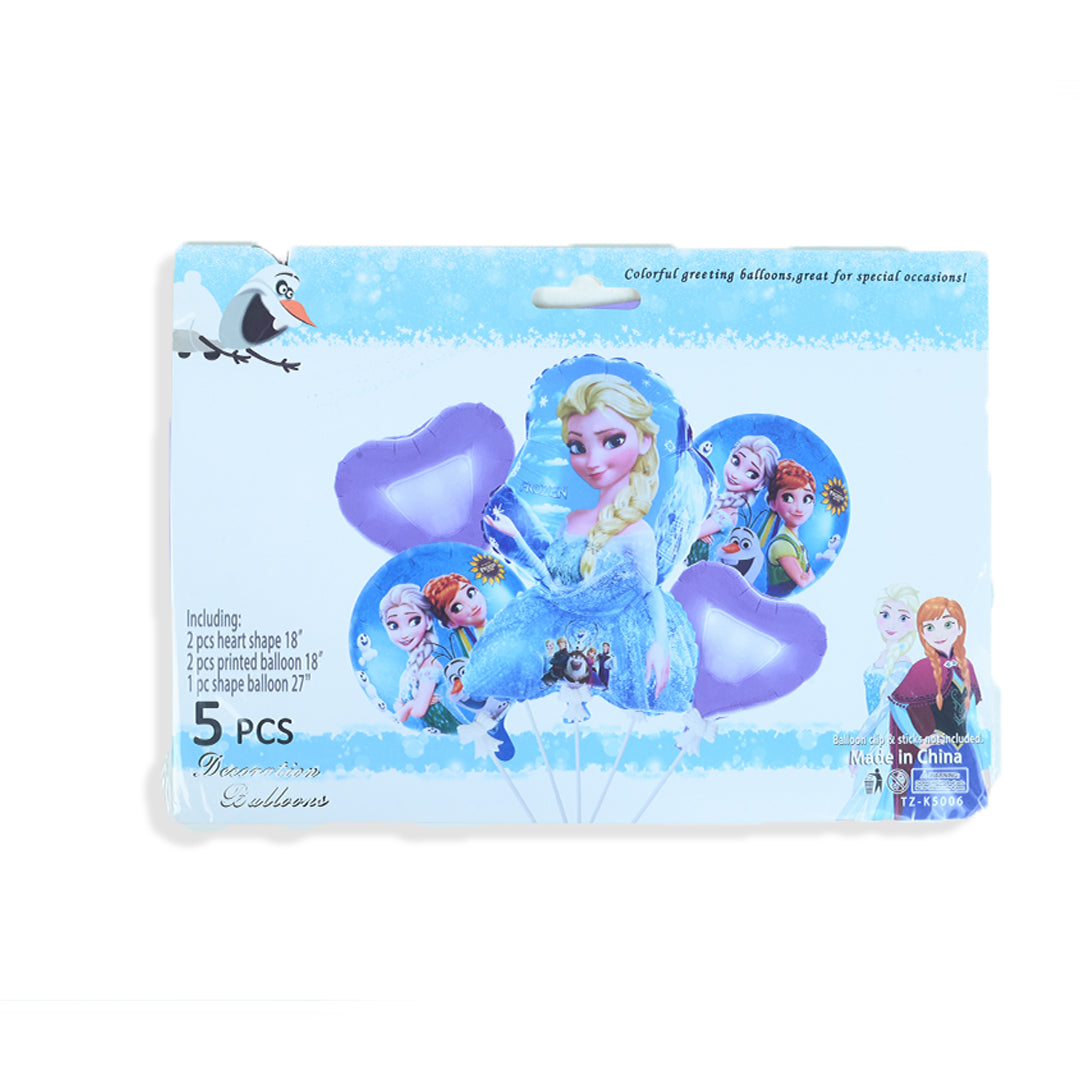 5pcs Frozen Elsa Character Theme Set