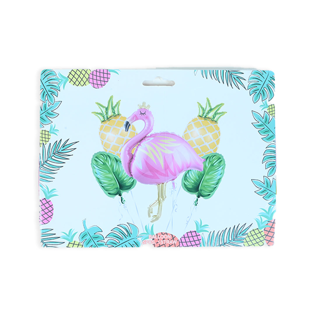 5pcs Pink Flamingo Theme set