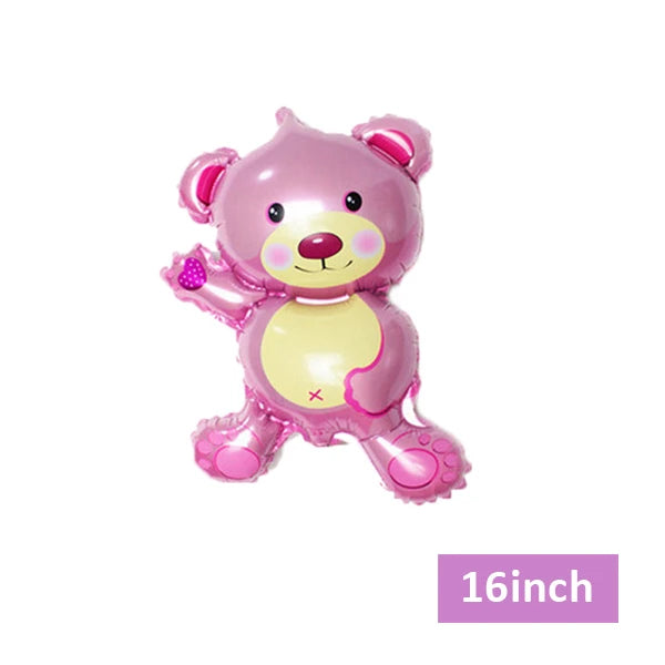 17 Pc Foil Balloon Theme Set Baby Girl