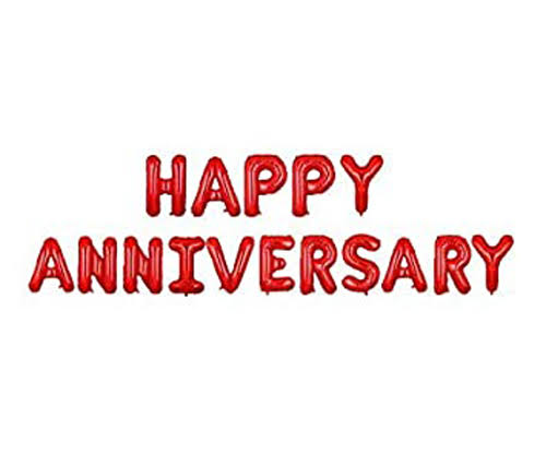 Happy Anniversary Foil Balloon