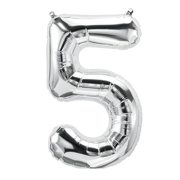 Numbered Single Foil balloons