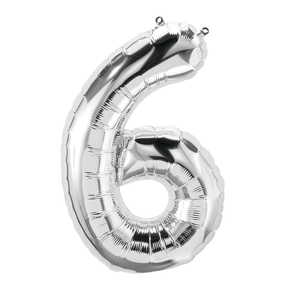 Numbered Single Foil balloons