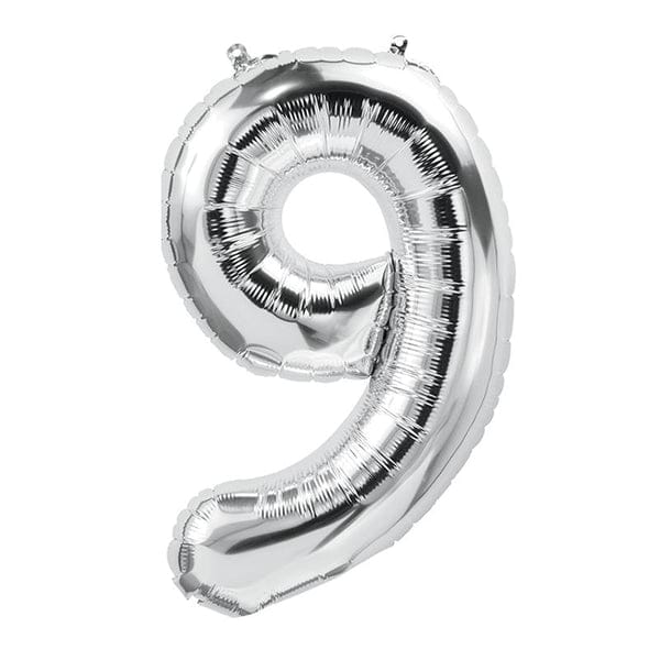 Numbered Single Foil balloons