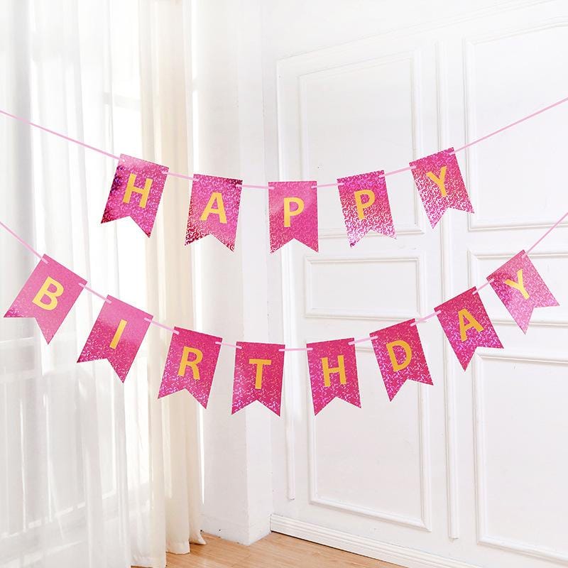 HBD Laser Cut Banners