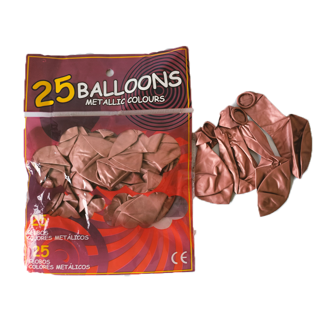 Chrome Bronze Balloons