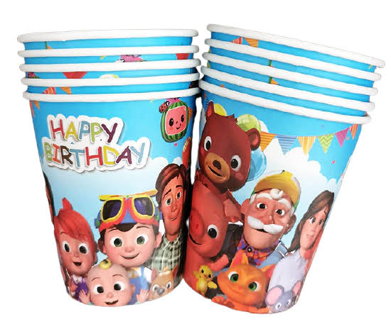 Cocomelon Paper Cups