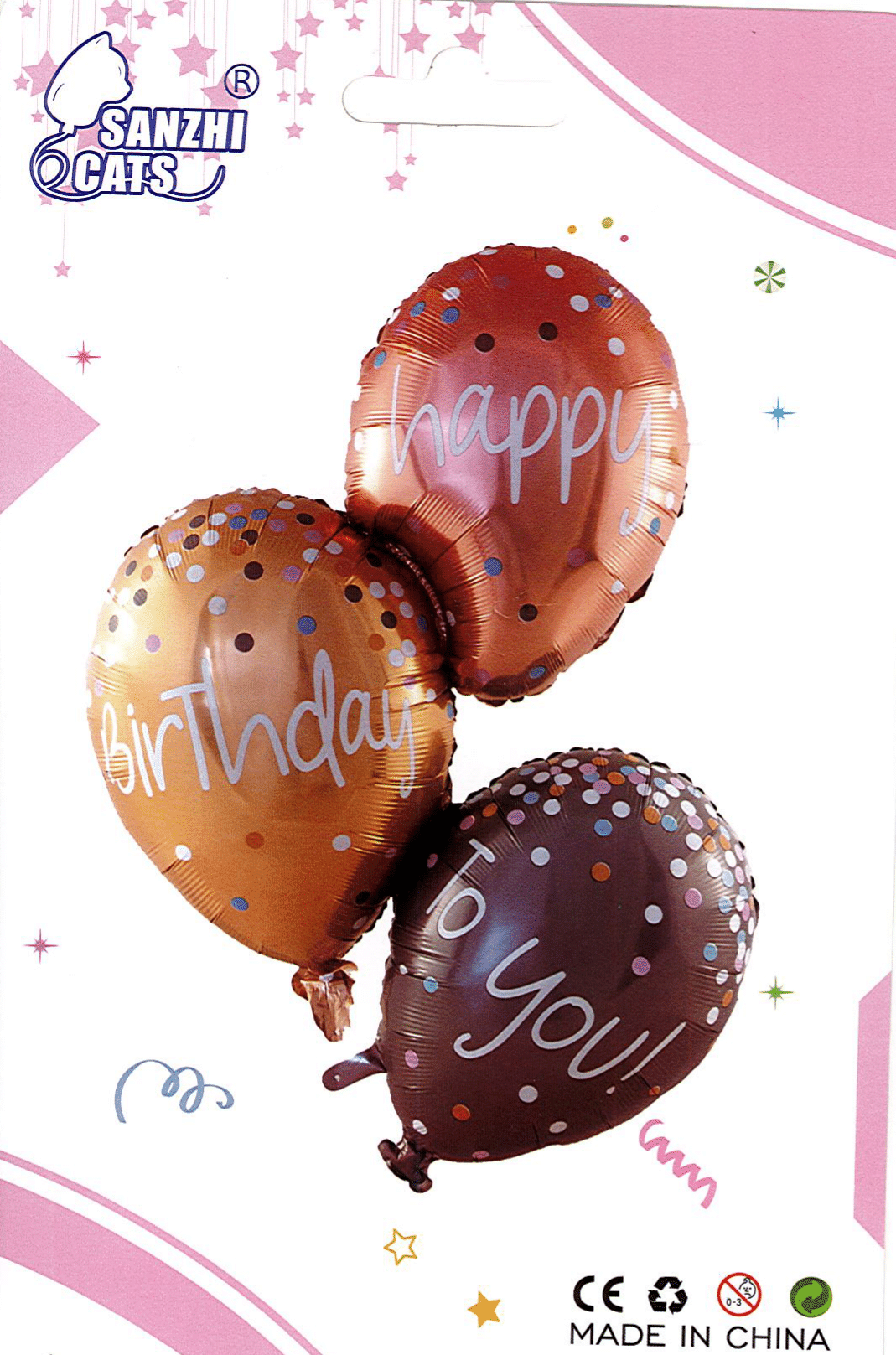 Happy Birthday To You Foil Balloons