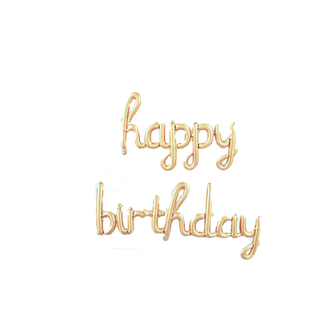 Happy Birthday Foil balloon Joint