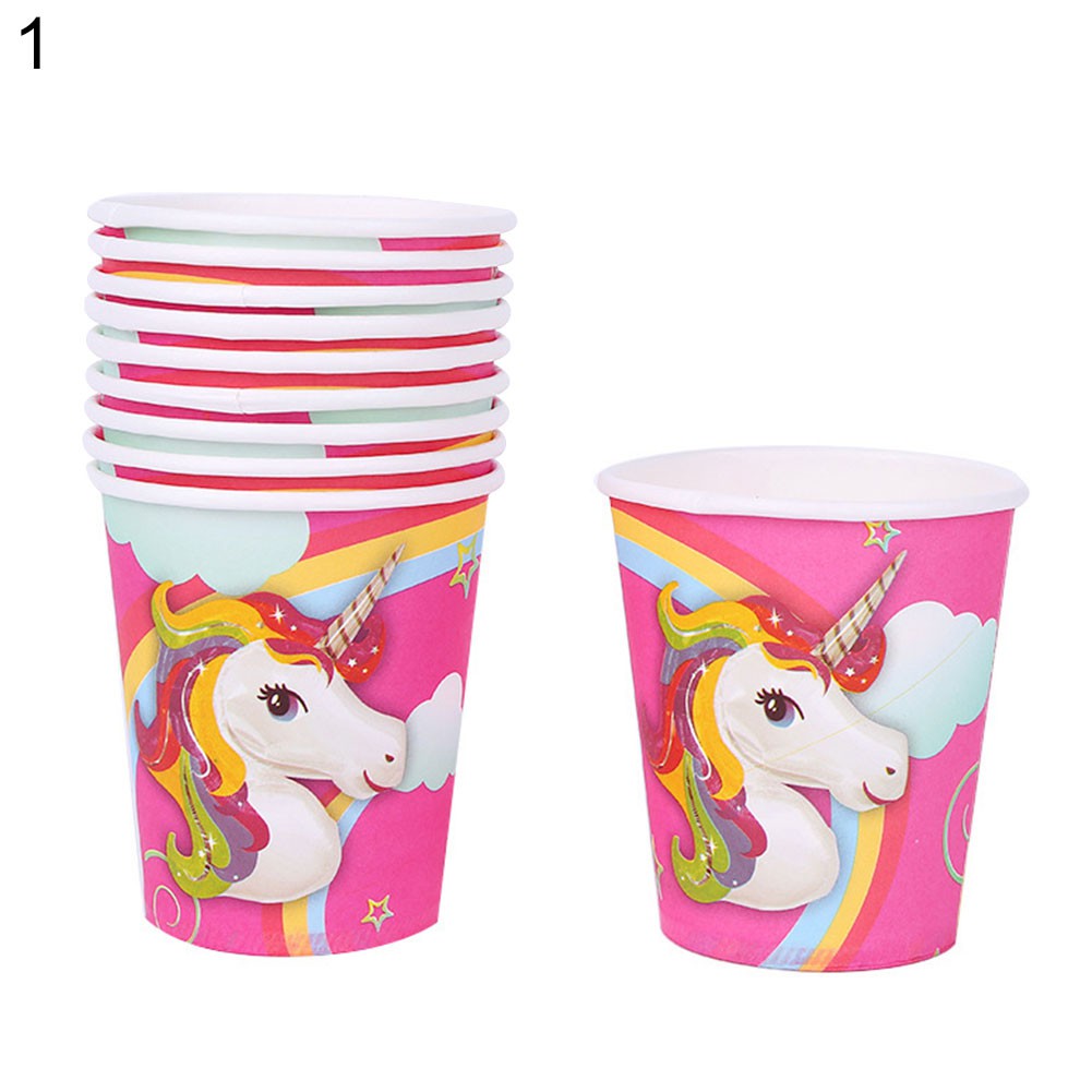 Unicorn Paper Cups