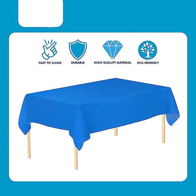 Blue Plastic Table Sheet