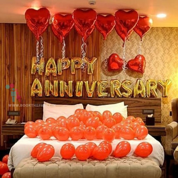 Red & Gold Wedding Anniversary - Bundle Offer