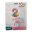 Donut Multi Foil Balloon set - 10 pcs