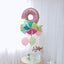 Donut Multi Foil Balloon set - 10 pcs