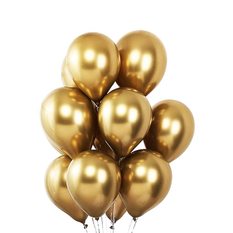 Chrome Latex Balloons 25 pcs