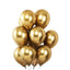 Chrome Latex Balloons 100 pcs