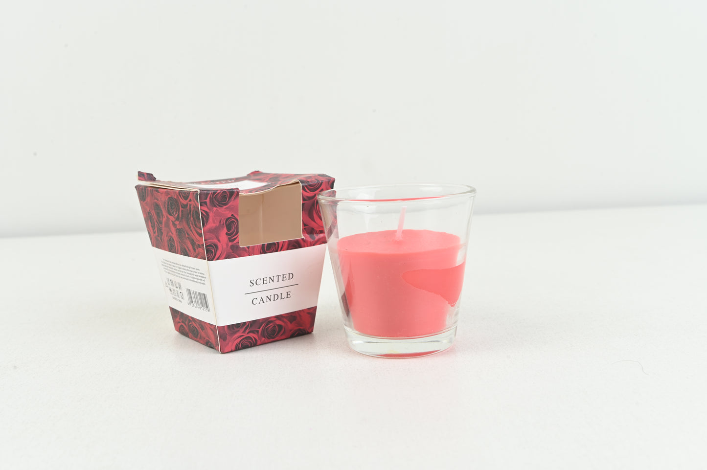 Scented Glass Candles - Sweet Roses