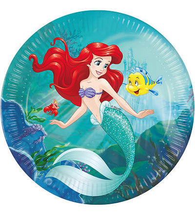 Mermaid Paper Plates