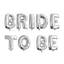 Bride To Be Foil Balloons