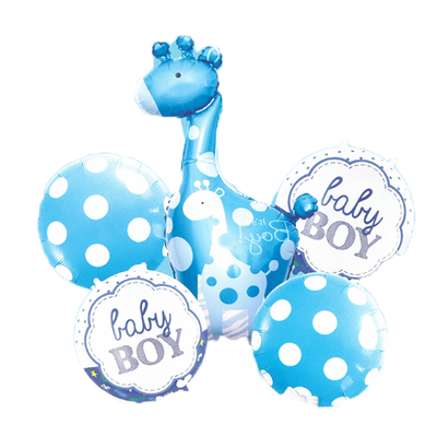 Its A Baby Boy Giraffe Theme Set 5 pc