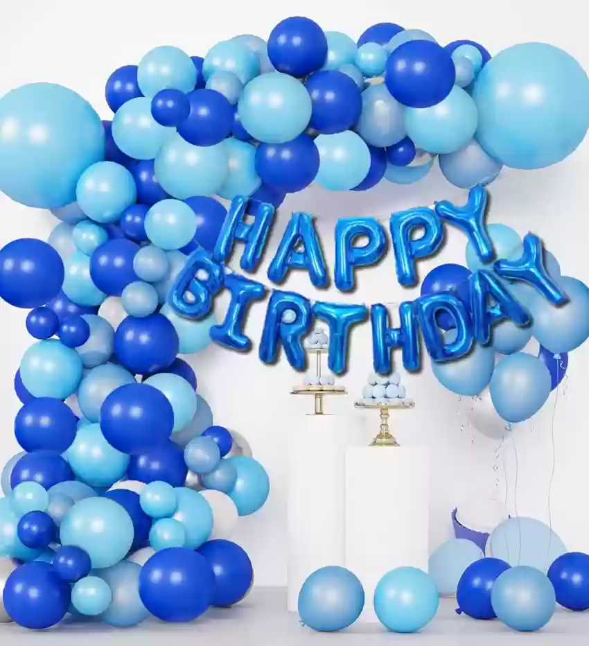 Boy Blue Birthday Theme