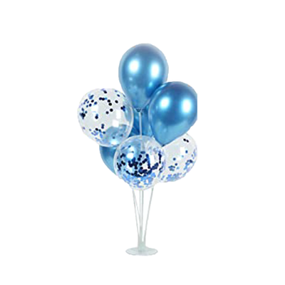 7 Balloons With Acrylic Stand