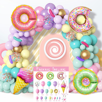 Donut Ice Cream Birthday Set
