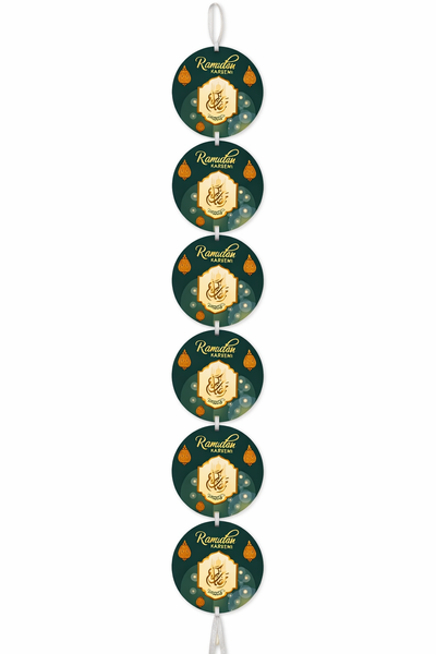 Ramzan Mubarak wall Hangings - Green