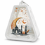 White Ramzan Lantern With Mosque & Crescent Print