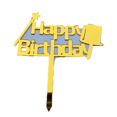 Happy Birthday Cake Topper