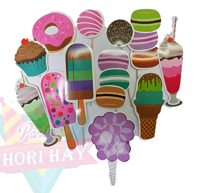 Ice cream Photo Props