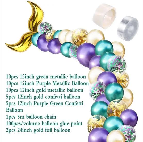 Mermaid Tail Garland