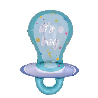 Its A boy Pacifier Foil Balloon