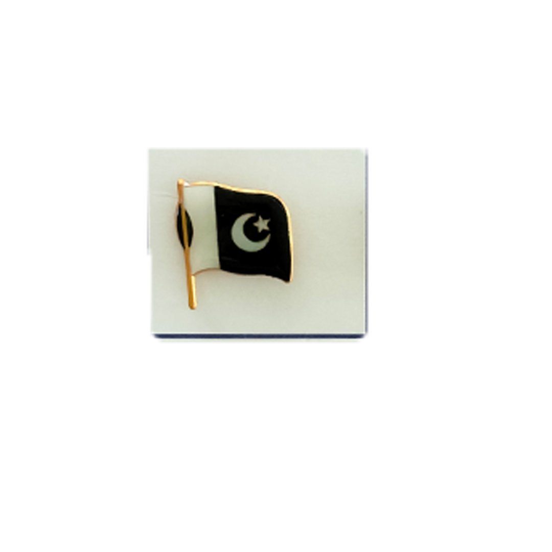 Pakistan Flag Pin Up Badge