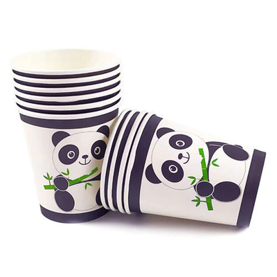 Panda Theme Paper Cups