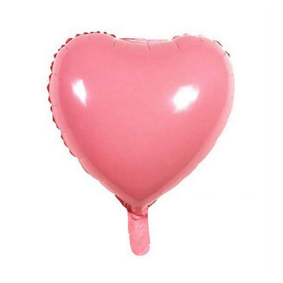 Pink Heart Foil Balloon