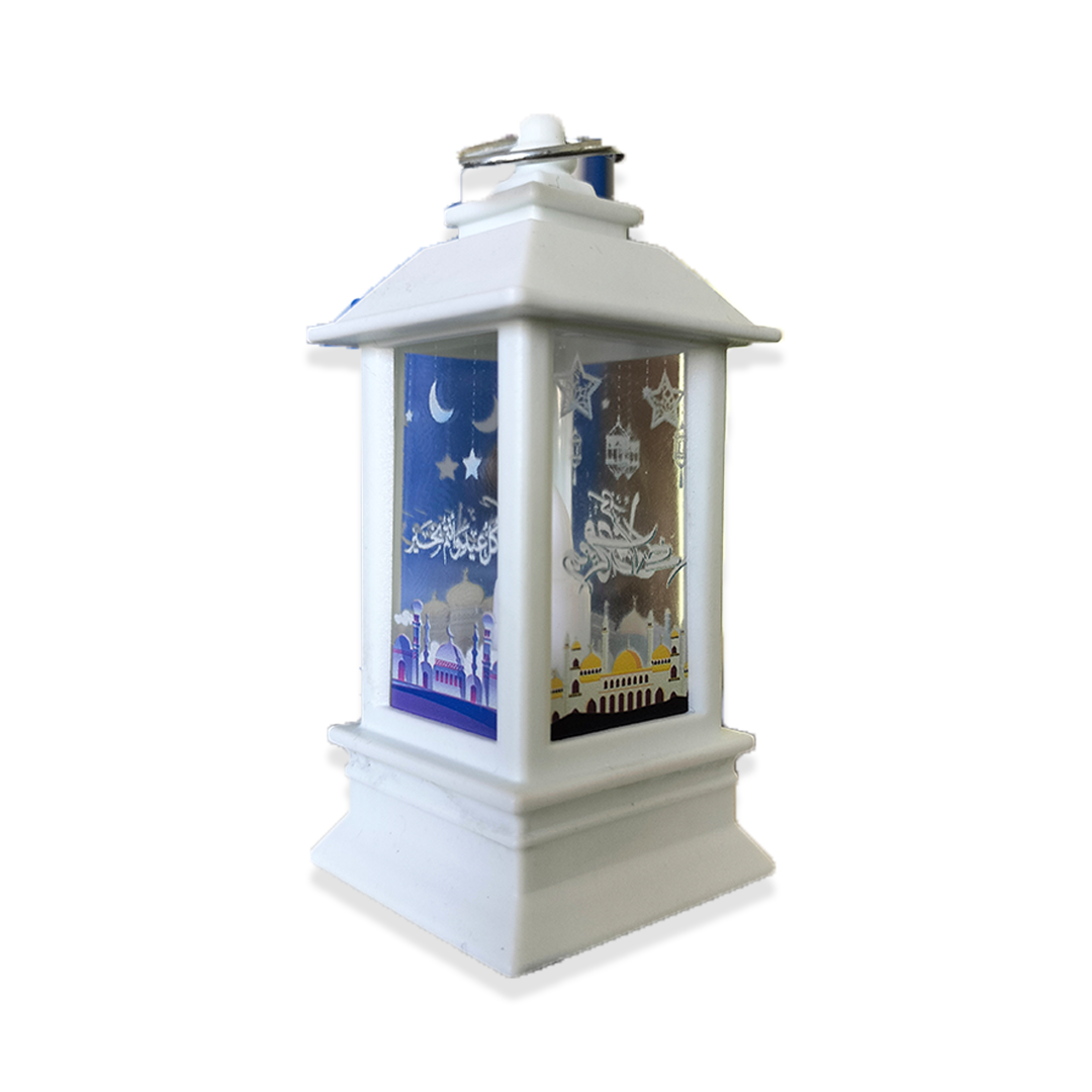 Ramadan Lantern - White