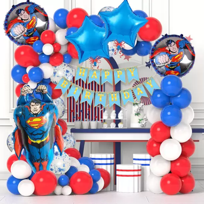 Superman Birthday Theme Set - 101 pcs