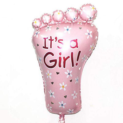 17 Pc Foil Balloon Theme Set Baby Girl