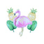 Pink Flamingo Theme Set