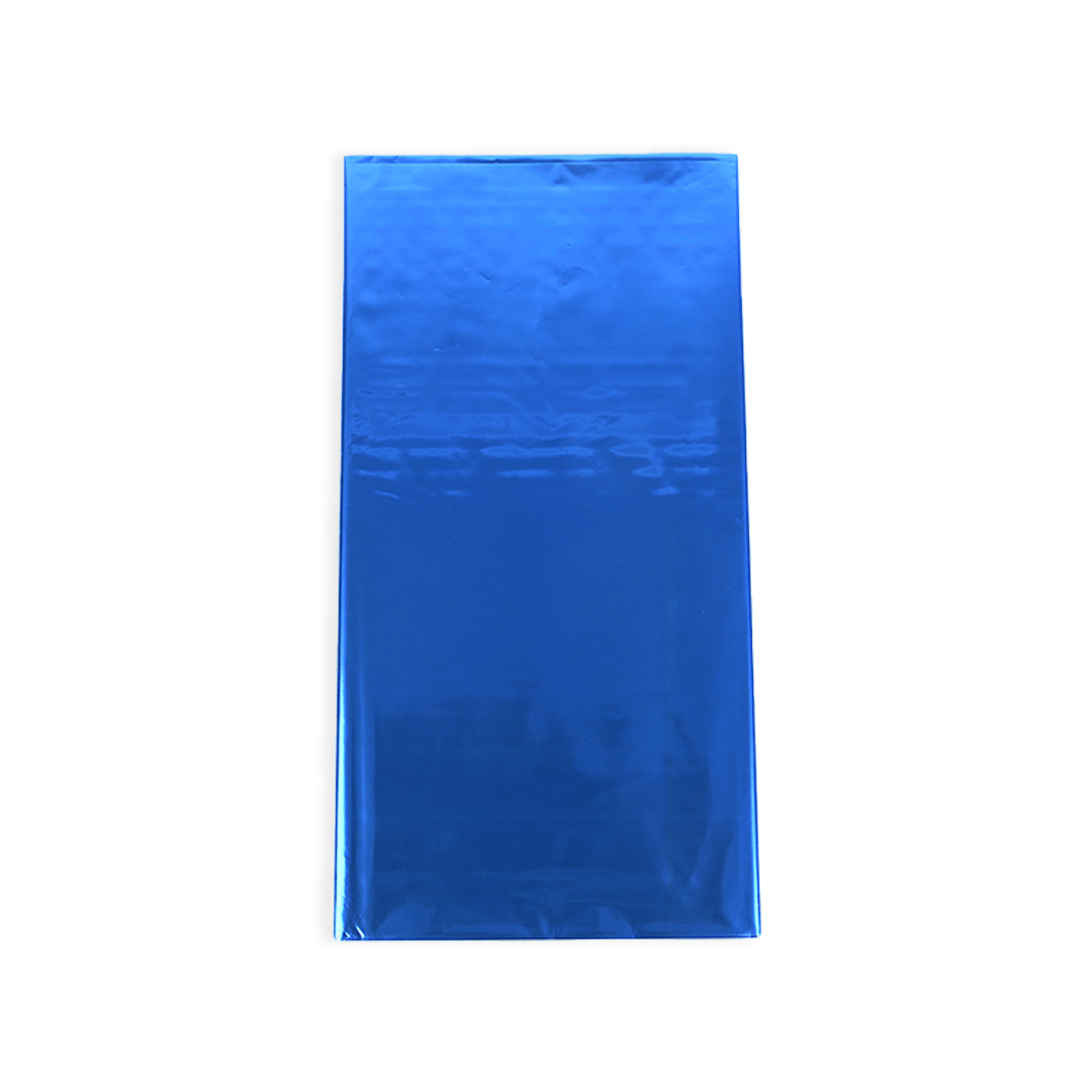 Chrome Blue Plastic Table Sheet