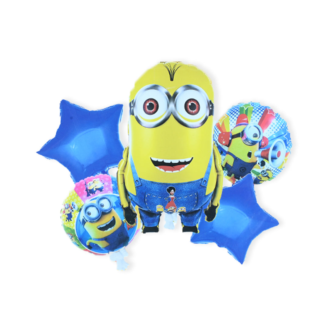 Minion Themed Set Foil Balloons
