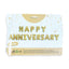 Golden Happy Anniversary